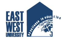 East West University, Bangladesh logo